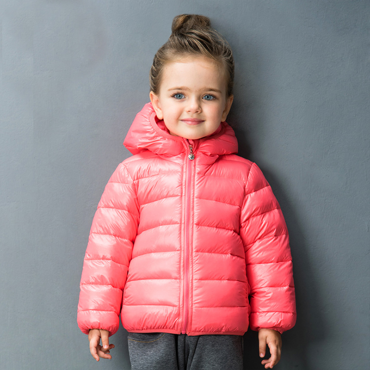 Girls Hooded Puffer Jacket N12334