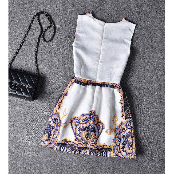 Girls Lovely Vintage Dress, Fashion Girls Clothing, Vintage Dress for Girls, Fall Dresses for Girls, Sleeveless Mini Dress for Girl