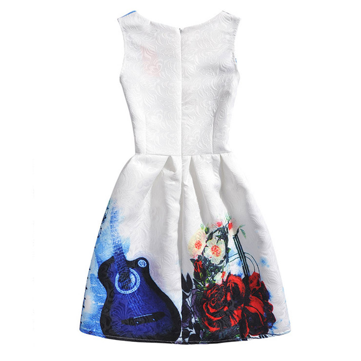 Girls Lovely Vintage Dress, Fashion Girls Clothing, Vintage Dress for Girls, Fall Dresses for Girls, Sleeveless Mini Dress for Girl