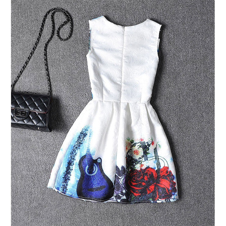 Girls Lovely Vintage Dress, Fashion Girls Clothing, Vintage Dress for Girls, Fall Dresses for Girls, Sleeveless Mini Dress for Girl