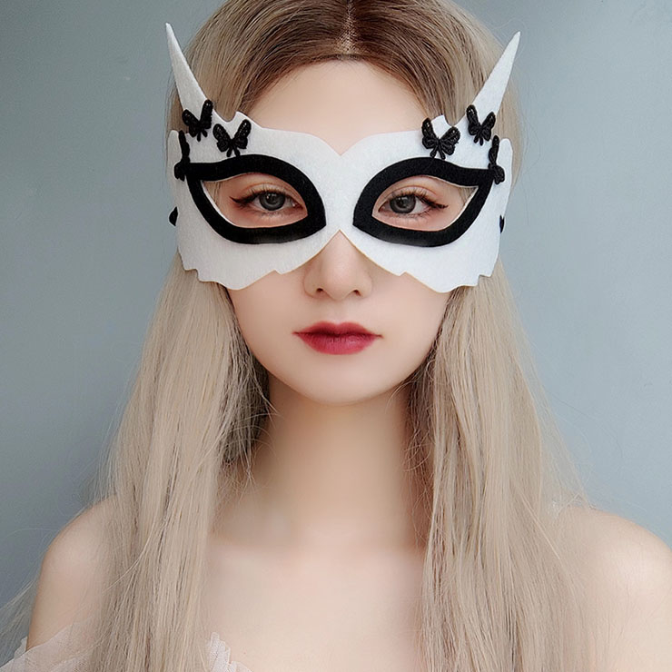 Halloween Fox Masks, Costume Ball Masks, Masquerade Party Mask, Adult and Child Mask, Gothic Sexy Eye Mask, Animal Masks, Halloween Devil Cospaly Mask, Anime Cosplay Mask, #MS21438