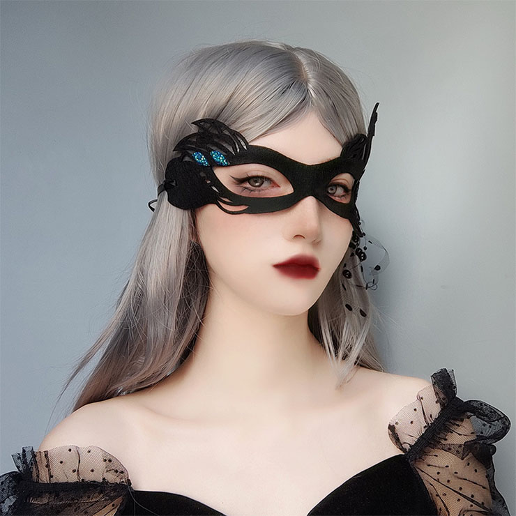 Halloween Mermaid Princess Masks, Costume Ball Masks, Masquerade Party Mask, Adult and Child Mask, Gothic Sexy Eye Mask, Animal Masks, Halloween Devil Cospaly Mask, Anime Cosplay Mask, #MS21686