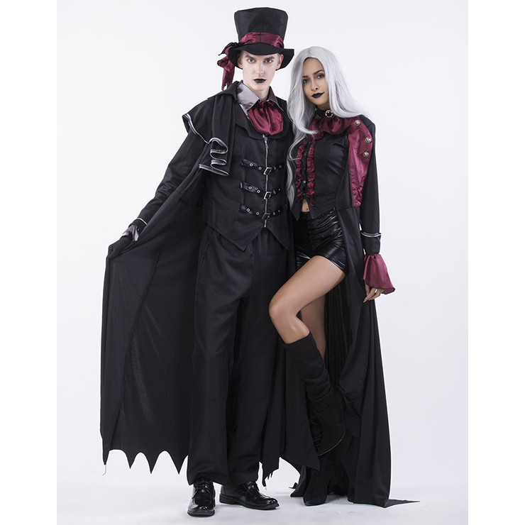 Deluxe Vampire Couples Costume, Deluxe Vampire Costume, Sexy Dark Vampire Costume, Dressed to Kill Vampire Costume, Couples Vampire Costume, #N14770