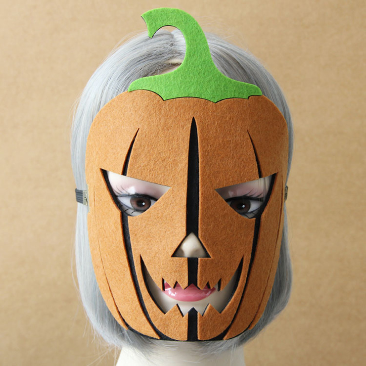 Halloween Masks, Costume Ball Masks, Pumpkin Mask, Masquerade Party Mask, Adult and child Mask, Fulll Mask, #MS12995