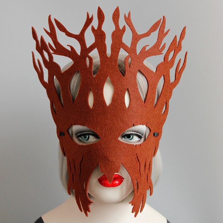 Halloween Tree Root Masquerade Party Full Mask MS12997