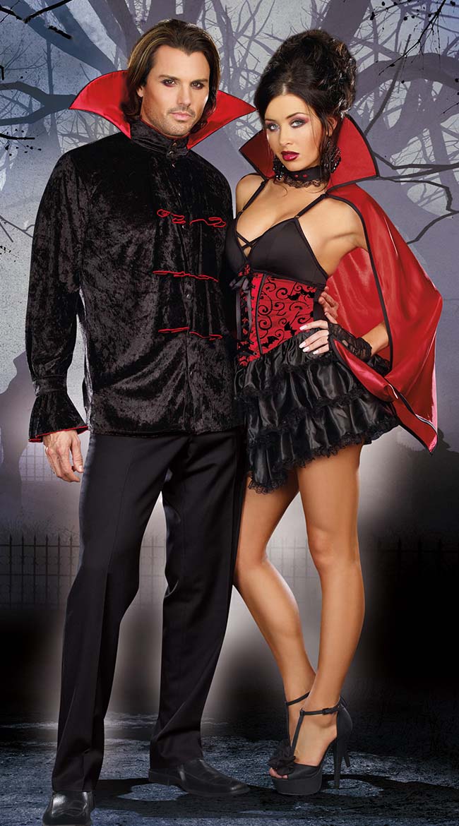 Dead Sexy Female Vampire Costume, Kinky Vampire Costume, Womens Vampire Halloween Costume, #N9015