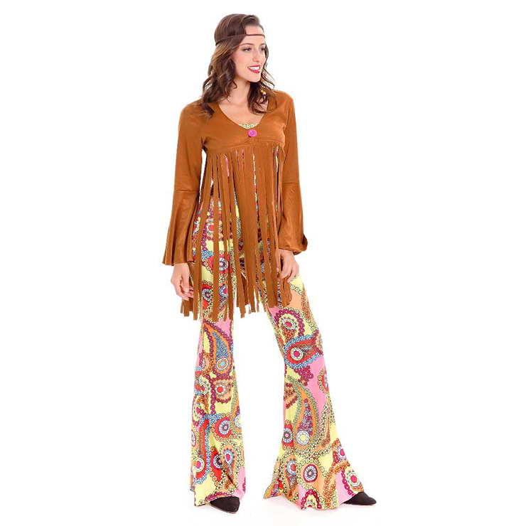 Women's 60's Adult Hippie Costume N14609