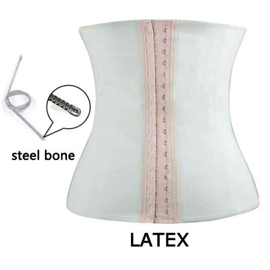 Latex Underbust Corset, Elastic Body Shaper Bustier, High Quality Ivory Steel Bone Underbust Corset, #N9549
