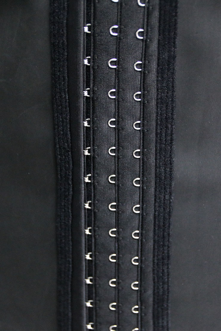 Latex Corset Vest, Cheap Black Underbust Corset Vest, Black Steel Boned Corset, Waist Cincher Corset, Plus Size Corset Vest, #N10730