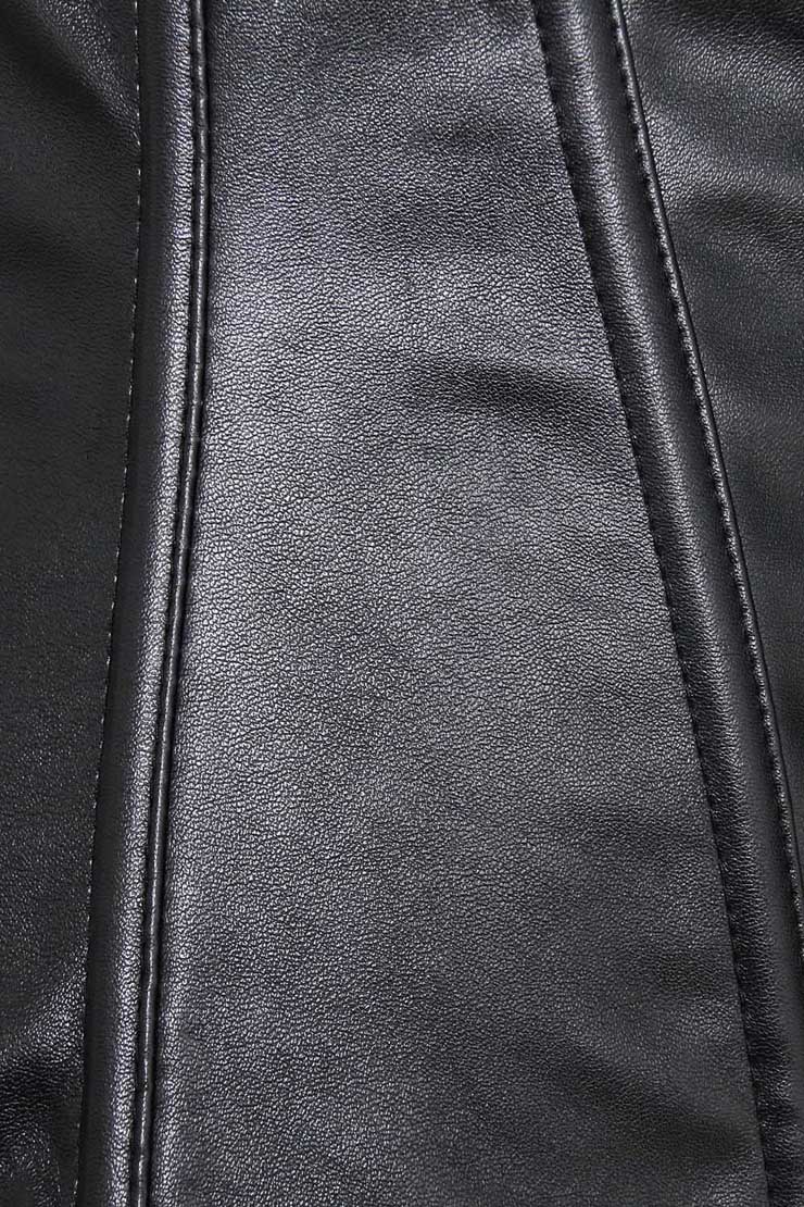 Leather Buckle Corset, Leather Underbust Corset, Leather Buckle Underbust Corset, #N5117