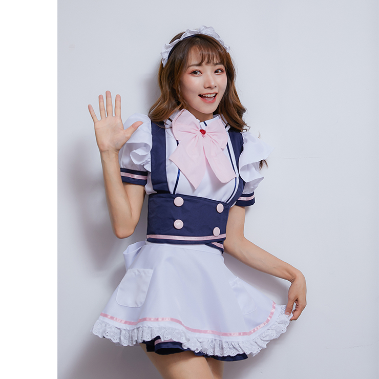 Traditional House Maid Costume, French Maide Costume, Sexy Maiden Cosplay Costume, Adorable Japenese Anime Housemaid Costume, Halloween Maid Cosplay Adult Costume, #N19467