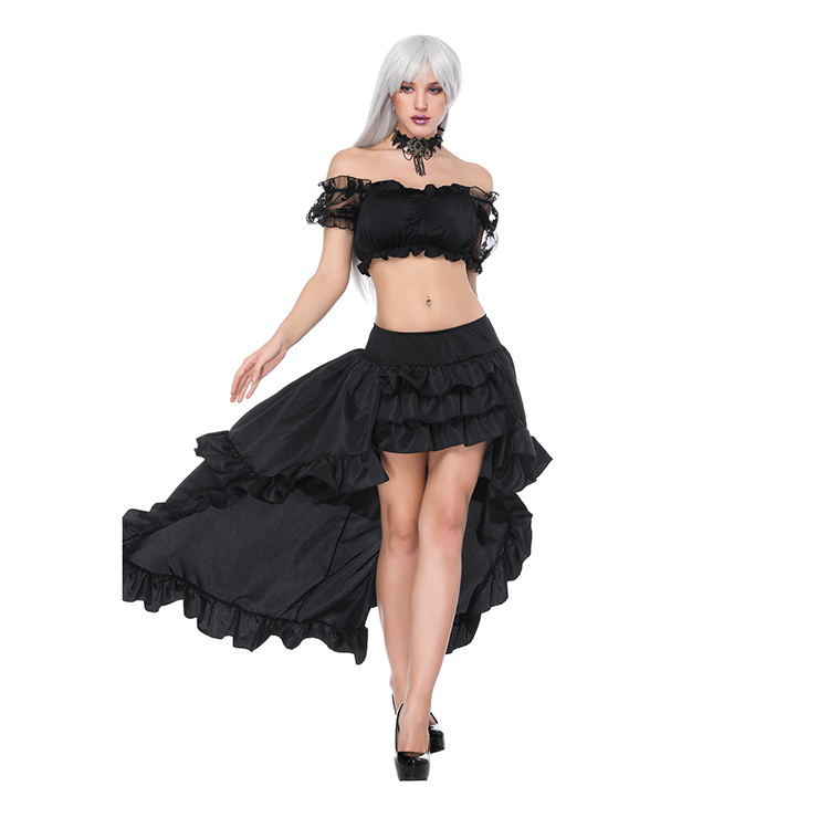 Sexy gothic victorian vampiress costume