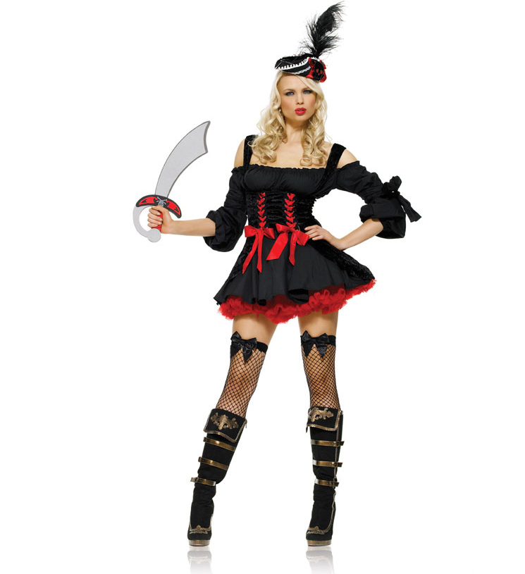 Sexy Vixen Pirate Wench Plus Size Costume