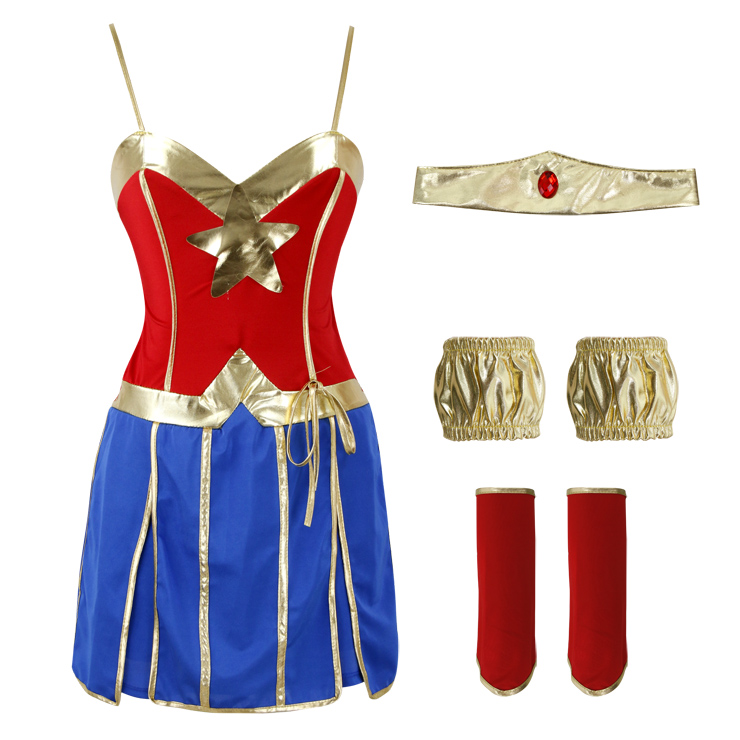 Power Of Justice Costume Costume, Sexy Heroine Costume, Elasticity Superhero Costume, #N12255