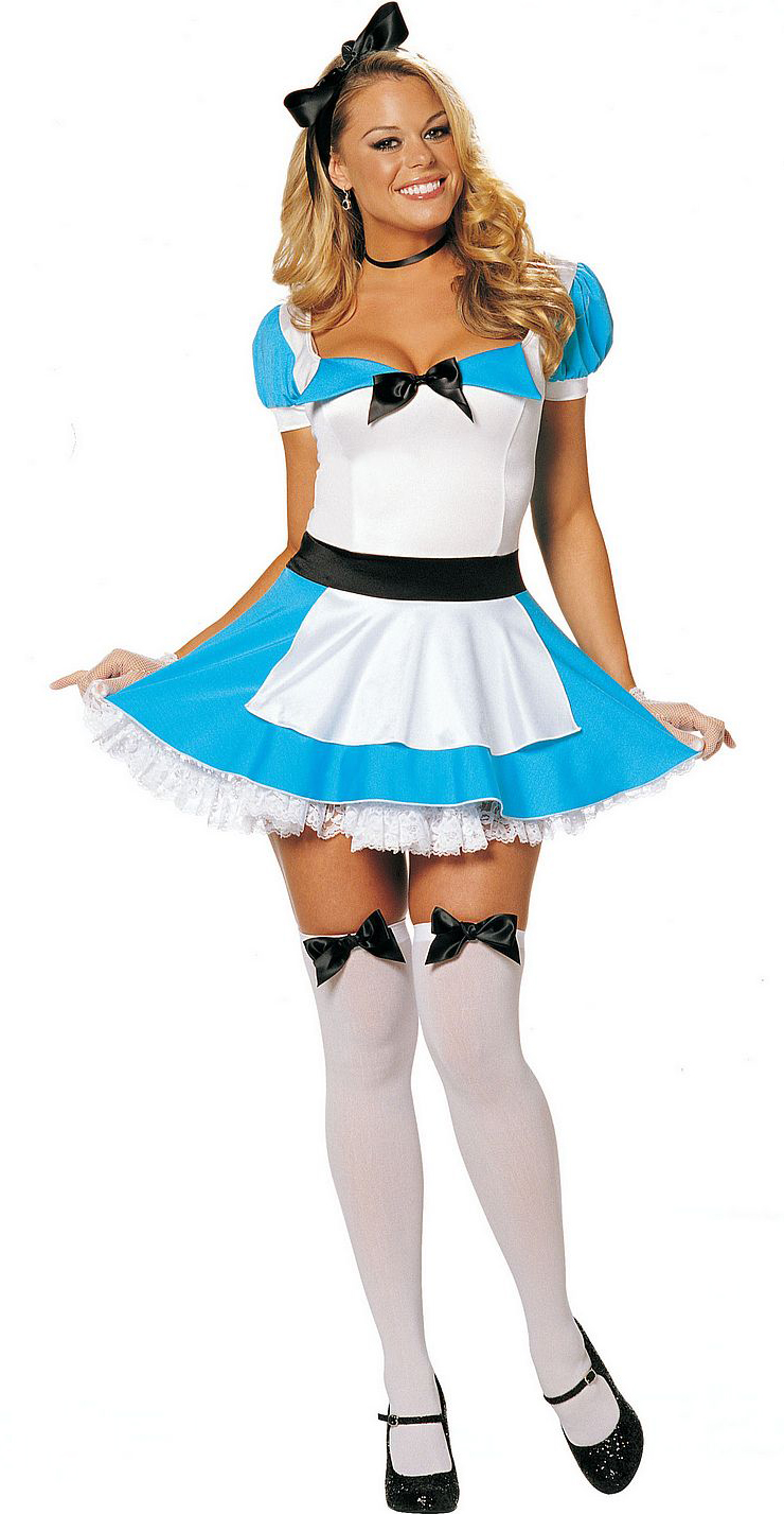 Pretty Alice in Wonderland Costume N8210