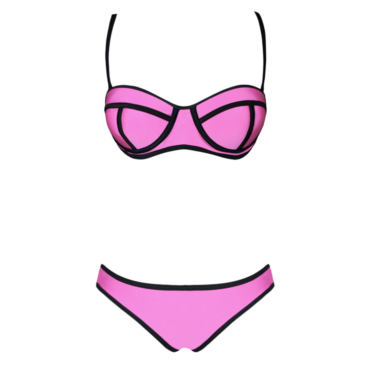 Push Up Light-Pink Bikini BK8826