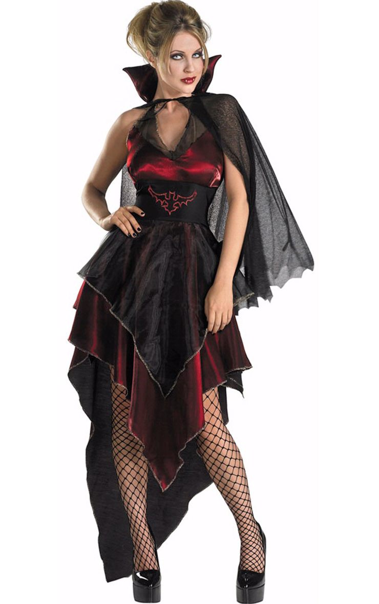 Adult Ethereal Vampire Halloween Costume W1718