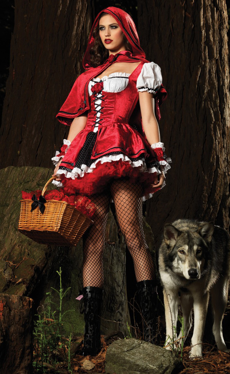 Deluxe Red Riding Hood Costume, Deluxe Riding Hood Costume, Little...