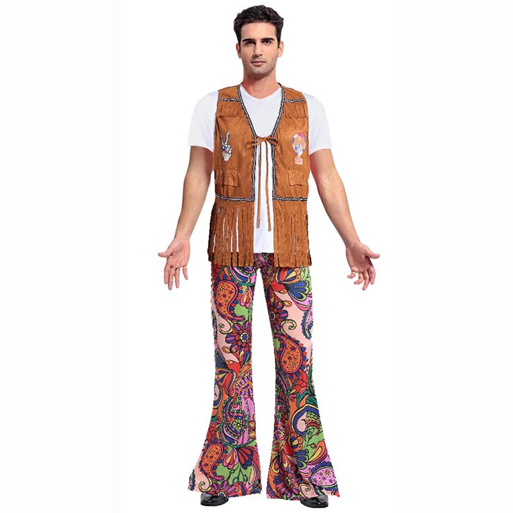 60's Retro Hippie Couples Costume N14755