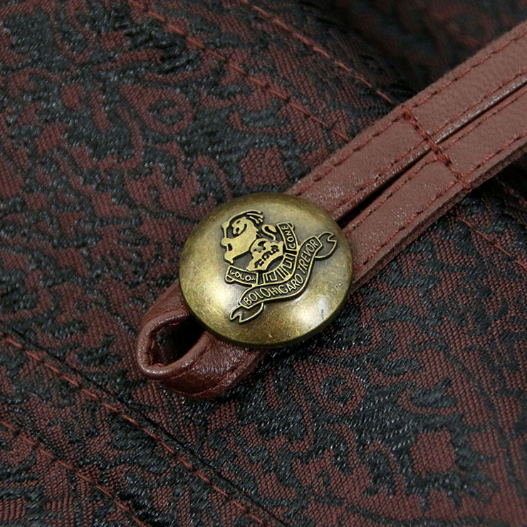Vintage Brocade Outerwear Corset, Waist Cincher Corset, Cheap Outerwear Corset, Brown Steel Bone Corset, Brown Halter Steampunk Corset, Classic Corset Corset for the Body,#N10371