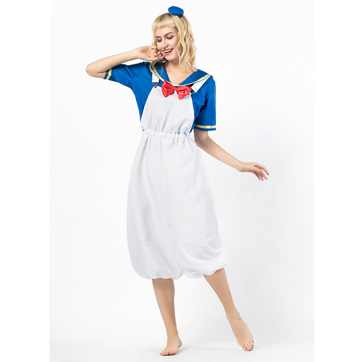 Sailor Costume, White Sailor Costume, Retro Sailor Cosplay Costume, Classical Style Sailor Role Play Costumes, Sailor Cosplay Set, Sailor Parentage Clothes, The Parent-child Attire, #N18303