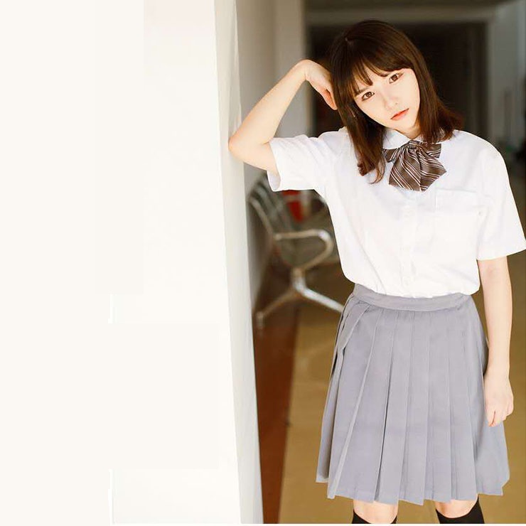 lovely-bowknot-bow-tie-short-academy-uniform-sets-school-girl-cosplay