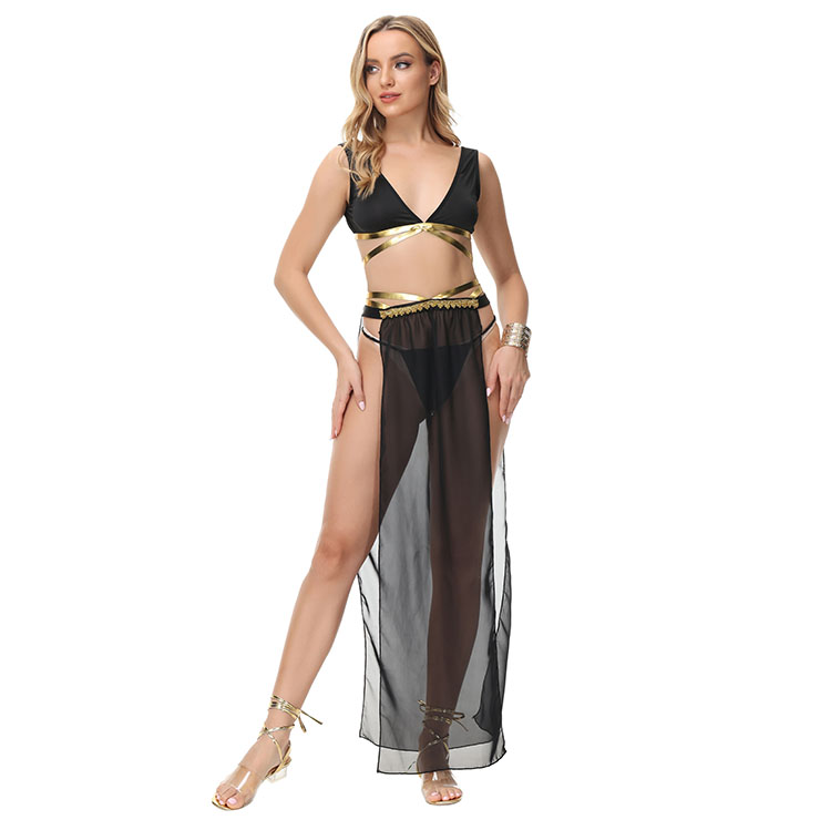 Sexy Adult Arabic Belly Dance Performance Costume, Egyptian Queen Role Play Costume, Persia Style Dance Performace Costume, Sexy Bollywood Dancer Halloween Costume, Sexy Belly Dance Costume, Sexy Dancing Outfit Carnival Costume, #N21632