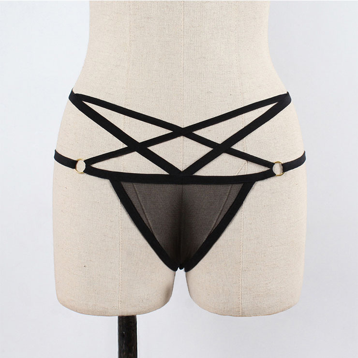 Sexy Beachwear G-string, Low Waist Panties, Plus Size T-back Panties,Sexy Thong for Women, Sexy Thong Lingerie, Flirty See-through Panty, Sexy Open Crotch Thong, #PT20845