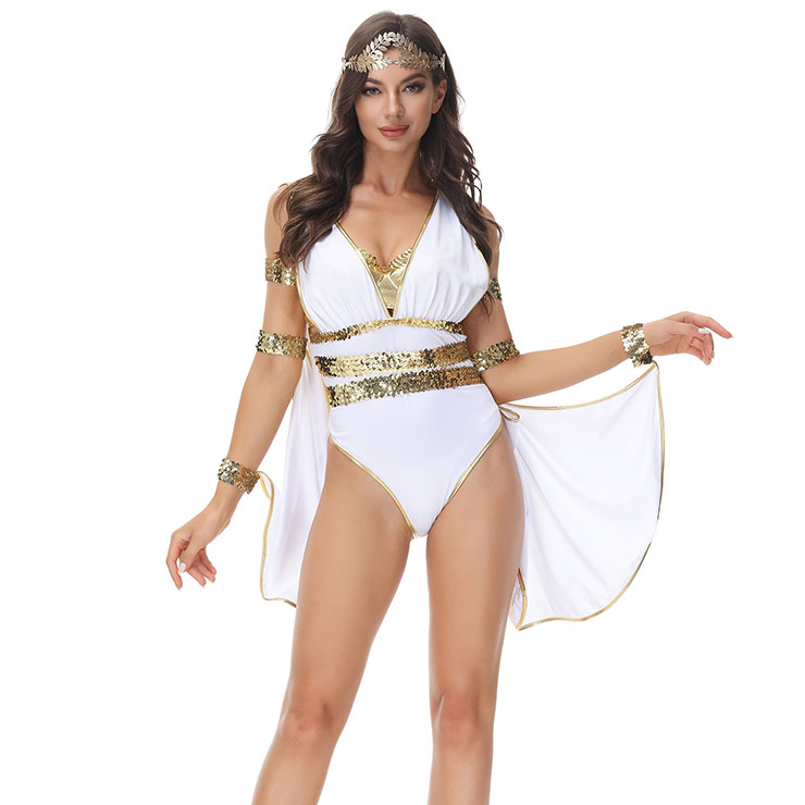 Hot Sale Halloween Costume, Sexy Goddess Cosplay Costume, Adult Halloween Costume, Women