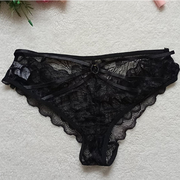 Sexy Black Lace Underwear, High Waist Panty for Women, Black Hollow Out Panty, Lace Hollow Out Panty, Sexy See-through Panty, Hollow Out Temptation Panty, #PT21289