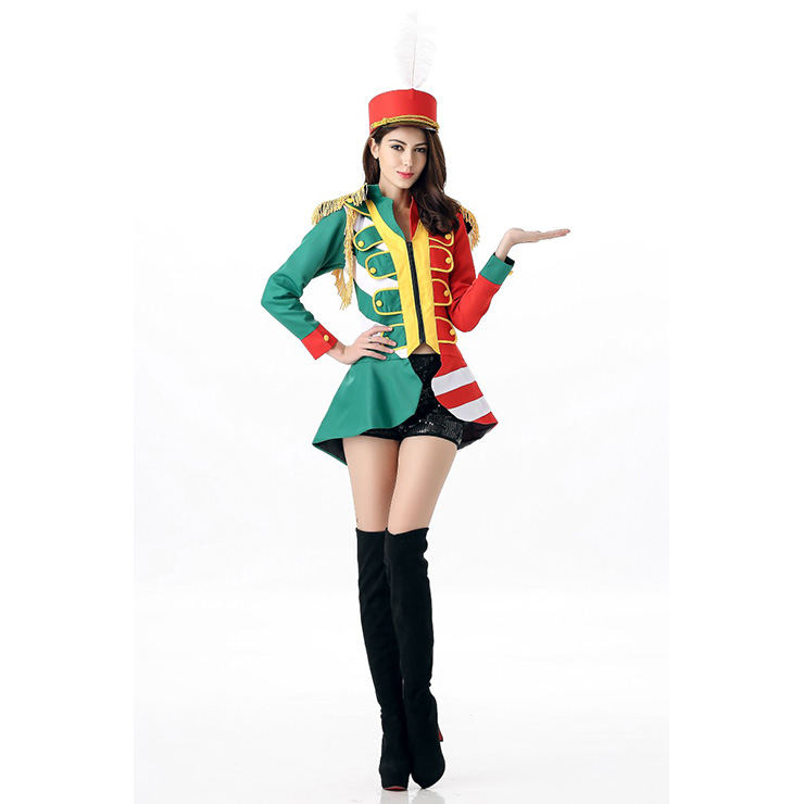 Naughty Toy Soldier Costume, Sexy Nutcracker Costume