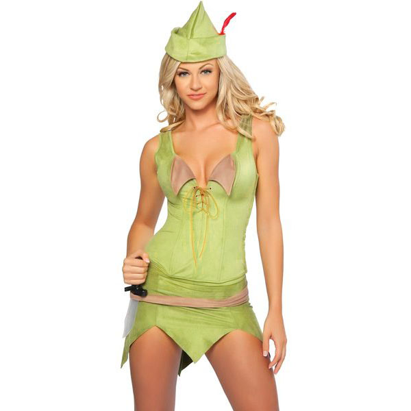 Sexy Peter Pan Halloween Costume N10042.