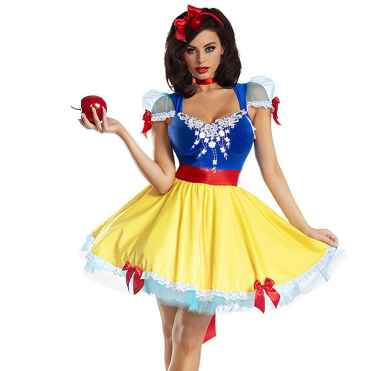 Lovely Dream Lady Snow White Cosplay Costume N22367 Lovely Dream Lady Snow White Cosplay Costume N22367