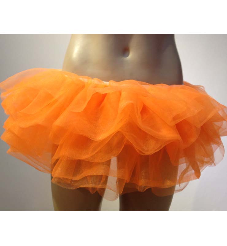 Orange Organza Costume Tutu, ballet