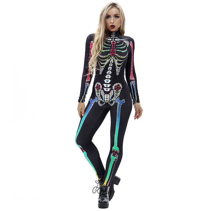 thumbnail image 2 of Womens Metallic Long Sleeve Leotard | Double Platinum N7722 2 of 14