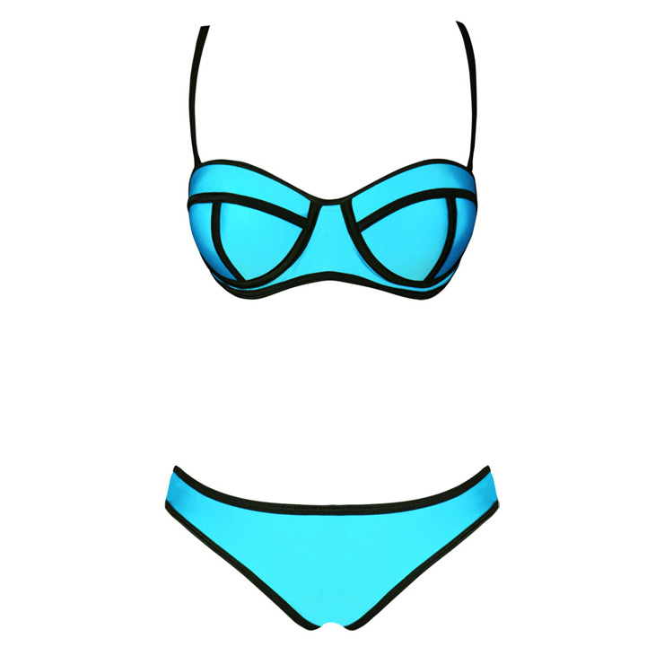 Stretch Bikini Sets With Padded Cup BK8830