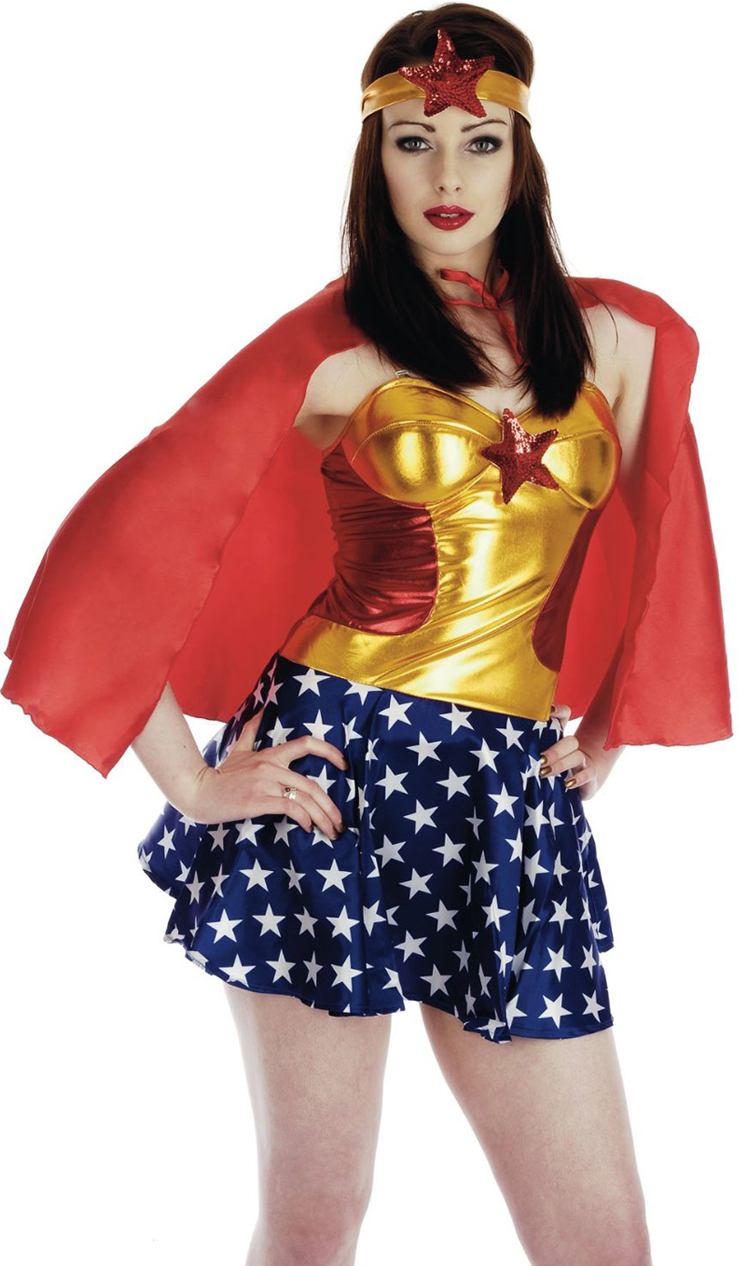 Superhero Miss America Costume N9372