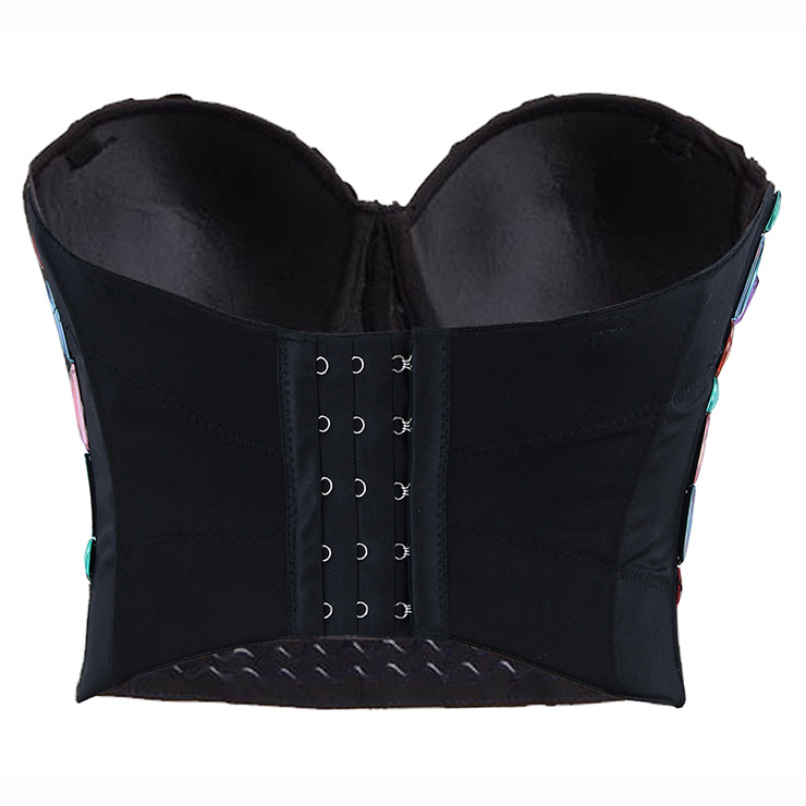 Sweets Studded Gem B Cup Bustier Bra, B Cup Bustier Bra, Sweets Studded Gem Bustier Bra, #N6387