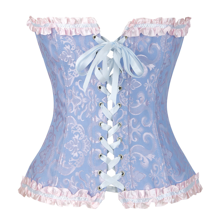 floral duchess corset