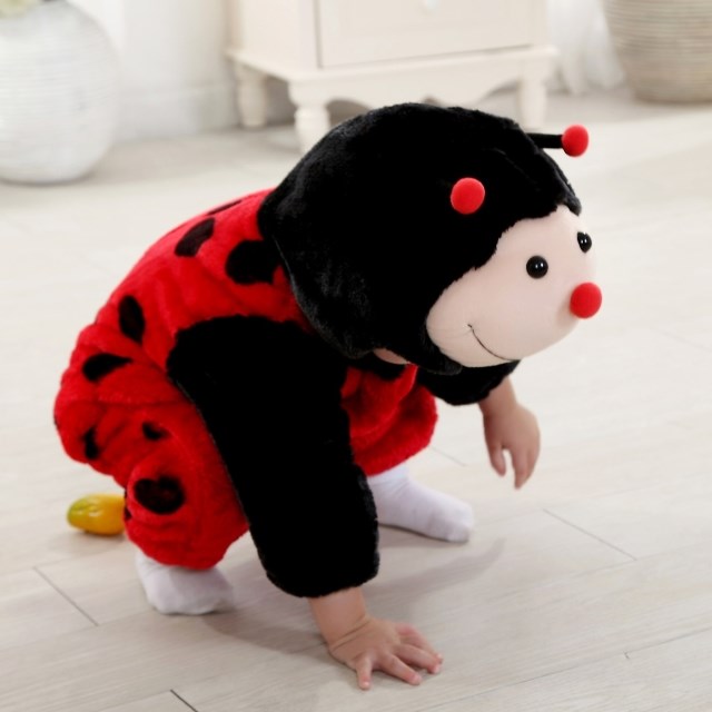 Ladybug Romper Jumpsuit Baby, Halloween Rabbit Costume Baby, Baby Rabbit Climbing Clothes, #N6294