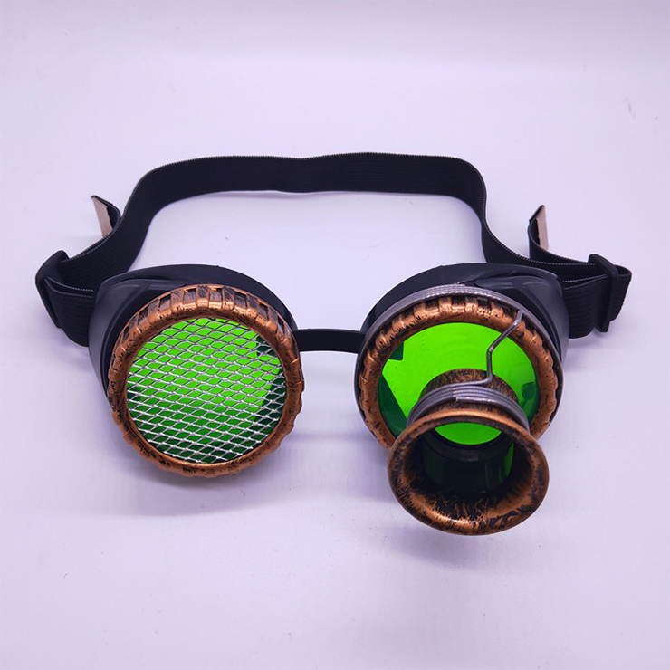 Vintage Industrial Style Vampire Costume, Halloween Cosplay Goggles, Ball Goggles Accessory, Gothic Metal Goggles Accessory, Retro Masquerade Party Goggles, Sexy Party Accessory, Hot Sale Masquerade Mask, Sexy Cosplay Mask Goggles, #MS19784