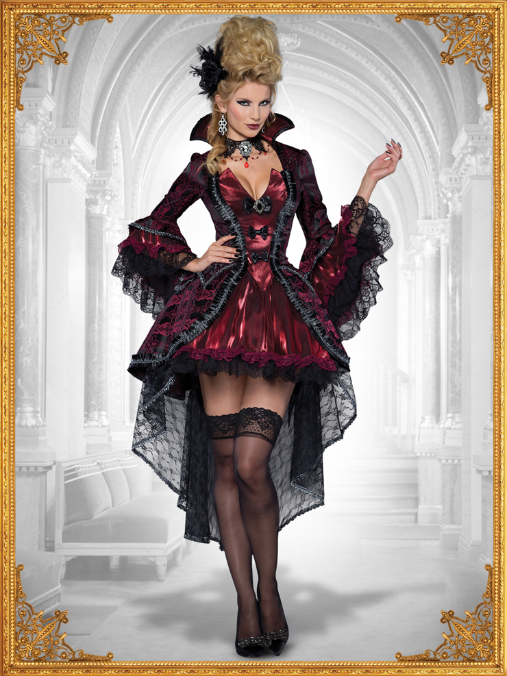 Victorian Vamp Sexy Halloween Costume N10609