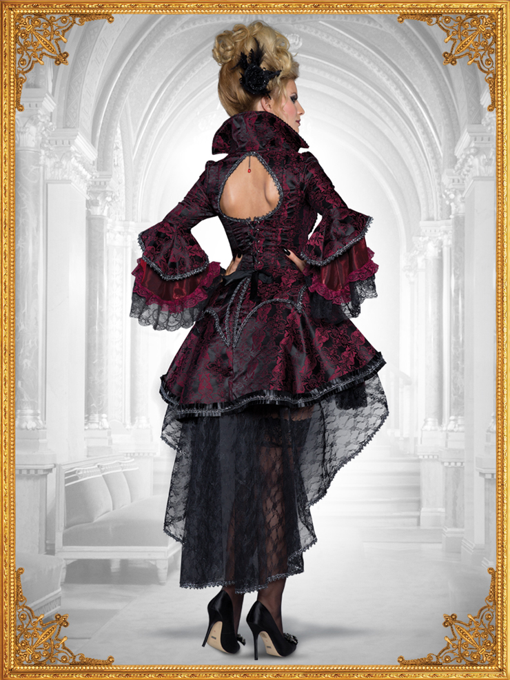 Victorian Vamp Sexy Halloween Costume N10609