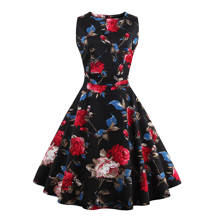 Retro Dresses for Women 1960, Vintage Dresses 1950