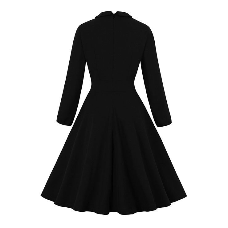 Fashion Casual Swing Dress, Sexy Party Dress, Retro Party Dresses for Women 1960, Vintage Dresses 1950