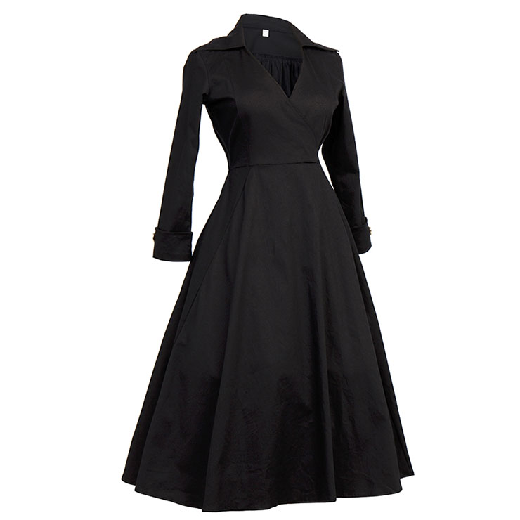Retro Dresses for Women 1960, Vintage Cocktail Party Dress, Fashion Casual Office Lady Dress, Retro Party Dresses for Women 1960, Vintage Dresses 1950