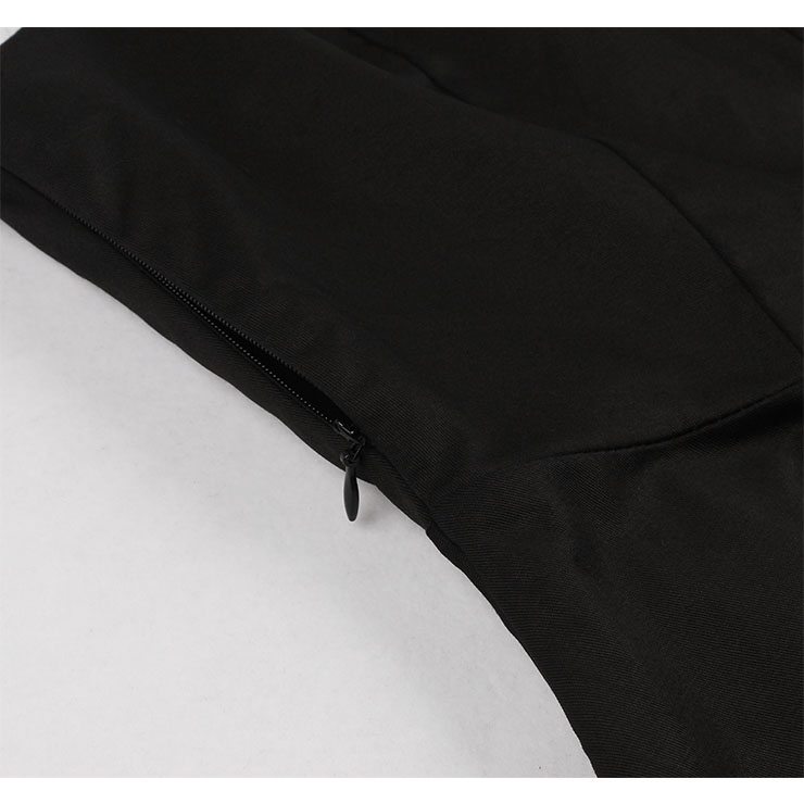 Vintage Lapel Dress, Vintage Dresses for Women, Sexy Black Dresses for Women Cocktail Party, Vintage High Waist Dress, Sleeveless Swing Daily Dress, Vintage Black and White Swing Dress, #N18585