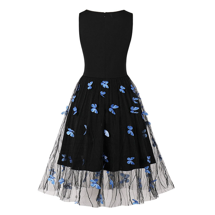 Lovely Summer Swing Dress, Retro Dresses for Women 1960, Vintage Dresses 1950