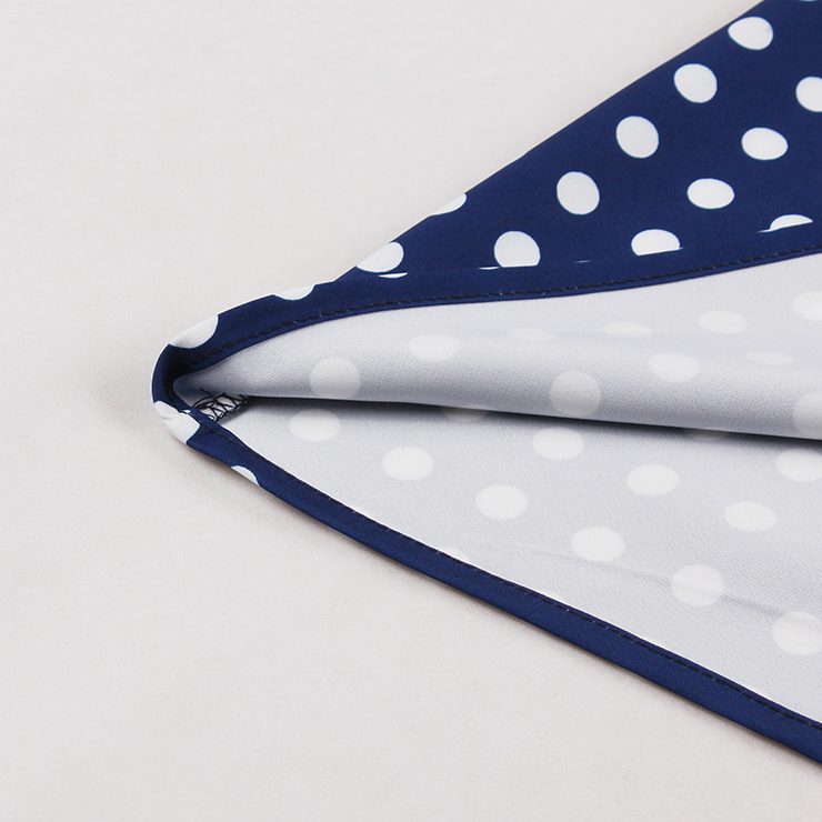 vintage dress, blue polka dot dress, halter swing dress, 1950s retro dress, pin - up dress, keyhole neck dress, flared skirt dress, summer dress, cocktail dress, rockabilly dress, feminine dress, classic polka dot, halter neck dress, vintage inspired, party dress #N23936