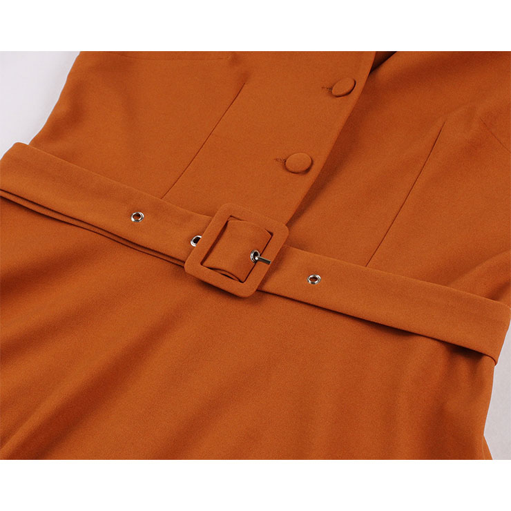 Retro Dresses for Women 1960, Vintage Cocktail Party Dress, Fashion Casual Office Lady Dress, Retro Party Dresses for Women 1960, Vintage Dresses 1950